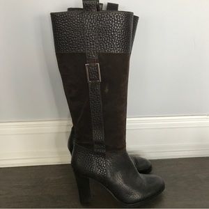 Banana Republic brown leather and suede boots ‼️MOVING- EVERYTHING MUST GO‼️